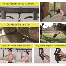 Load image into Gallery viewer, Hanging Training Strap Adjustable Fitness Band Chest Exercise Strap