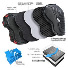 Load image into Gallery viewer, BraceTop 6Pcs/set Teens & Adult Knee Pads Elbow Pads Wrist Guards