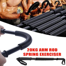 Load image into Gallery viewer, Spring Arm Force Bar Fitness Spring Resistance Bar Training
