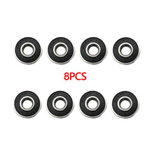 Load image into Gallery viewer, 8PCS ABEC-11 high-speed bearing 608RS is suitable for skateboard long board inline roller skates