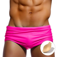 Load image into Gallery viewer, Sexy Swimming Trunks Mens Swim Boxer Briefs