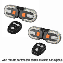 Load image into Gallery viewer, Bike Turn Signal Rear Light Remote Lights LED Rechargeable