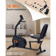 Load image into Gallery viewer, Recumbent Exercise Bike for Home