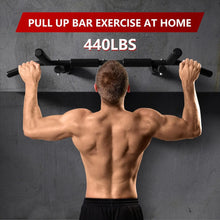 Load image into Gallery viewer, Wall Mounted Power Tower Pull Up Bar Station Workout Dip Station,Multi-Function