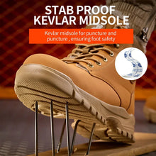 Load image into Gallery viewer, Latest 2024 Fashion Winter Warm Men Work Safety Boots