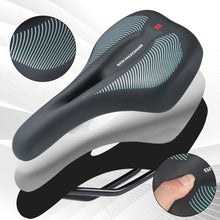 Load image into Gallery viewer, Pro Shock Absorption Bike Saddle – High-Density Gel & Memory Foam