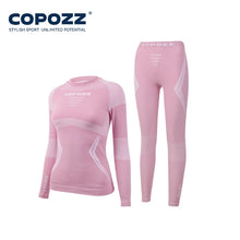 Load image into Gallery viewer, COPOZZ Winter Ski Thermal Underwear Sets Men Women