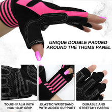 Load image into Gallery viewer, Workout Gloves with Wrist Wrap Support,