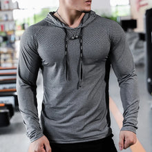 Load image into Gallery viewer, Mens Fitness Tracksuit Running Sport Hoodie