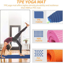 Load image into Gallery viewer, Yoga Beginners Kit Yoga Blocks 2 Pack Yogas Strap Ball Mat with Carrying Strap
