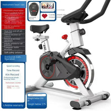 Load image into Gallery viewer, OVOZI Spin Bike Home Fitness Equipment