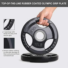 Load image into Gallery viewer, LIONSCOOL 2-Inch Rubber Coated Grip Plate in Pairs
