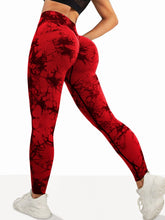 Load image into Gallery viewer, Women's Seamless Tie-dye Yoga Pants