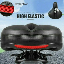 Load image into Gallery viewer, Bicycle 3d Gel Saddle Extra Wide Comfort Ultra Soft Thicken Saddle