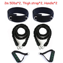 Load image into Gallery viewer, Running Sprint Dash Track and Field Thigh Strength Resistance Rubber Bands
