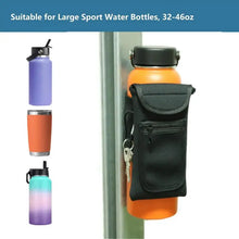 Load image into Gallery viewer, Magnetic Water Bottle Bag Portable Gym Bottle Pouch with Phone Holder