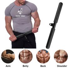Load image into Gallery viewer, Workout Rowing T Bar with Non-Slip Grip Back Lever Exercise Handles