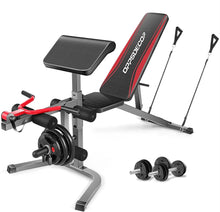 Load image into Gallery viewer, 900LBS Adjustable Weight Bench Press with Leg Extension and Preacher Curl Pad