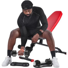 Load image into Gallery viewer, Equipment Men Adjustable Magnetic Barbell Dumbbells