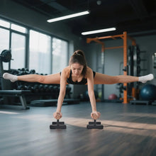 Load image into Gallery viewer, Wood Floor Push Up Bars