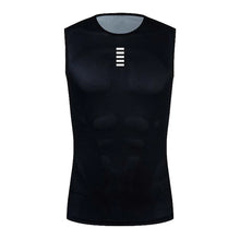 Load image into Gallery viewer, Reflective Cycling Base Layers White Cycling Undershirt