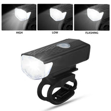 Load image into Gallery viewer, Bike Bicycle Light USB LED Rechargeable Set