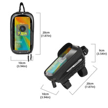 Load image into Gallery viewer, EVA Bicycle Front Frame Bag Touch Screen Bicycle Bag