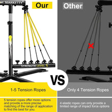 Load image into Gallery viewer, Baseball Hitting Trainer with 5 Tension Rope,