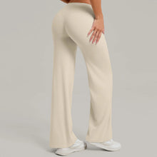 Load image into Gallery viewer, Women's New Pilates Straight Leg Pants Hip Lifting Tight Fitting Wide Leg Pants
