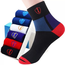 Load image into Gallery viewer, 5pairs Men's Fashion Sports Socks