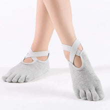 Load image into Gallery viewer, Women Breathable Yoga Socks Five Toe