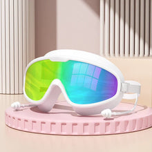 Load image into Gallery viewer, Outdoor Swimming Goggles Anti-Fog Wide View Scuba Diving Swimming Glasses with Earplugs