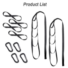 Load image into Gallery viewer, Adjustable Dumbbell Spotter Straps