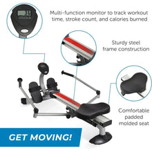 Load image into Gallery viewer, Excercise Exercise Machine Fitness Home Gym Equipment Rowing Machine