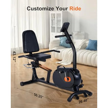 Load image into Gallery viewer, Recumbent Exercise Bike for Home