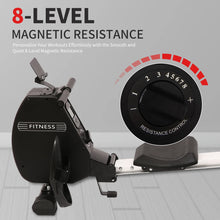 Load image into Gallery viewer, Rowing Machine 264 LBS Weight Capacity Foldable Rower