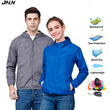 Load image into Gallery viewer, JNLN Unisex Hiking Jacket Men Women Waterproof Quick