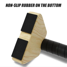 Load image into Gallery viewer, Pull Up Stand Handles Wooden Push Up Bar Beech