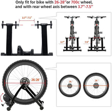 Load image into Gallery viewer, Yaheetech Bike Trainer Stationary Bike Stand Magnetic Bike Trainer
