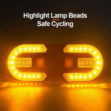 Load image into Gallery viewer, Bike Turn Signal Rear Light Remote Lights LED Rechargeable