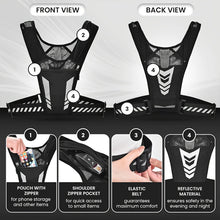 Load image into Gallery viewer, Ultra Light Running Vest with Phone Pocket Water Bottle Holder Breathable Hydration Pack
