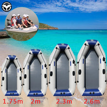 Load image into Gallery viewer, 175-260cm Inflatable Boat Fishing Kayak PVC Wear-resistant Foldable Air Rowing