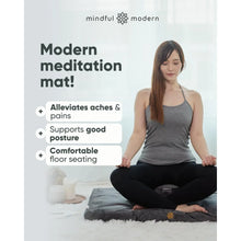Load image into Gallery viewer, Mindful & Modern Zabuton Meditation Mat