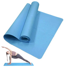 Load image into Gallery viewer, Yoga Mat Pilates Fitness Mat 3/4/6mm Thicknes Non Slip