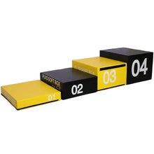 Load image into Gallery viewer, logo gym training and home use heavy foam fitness plyometric box