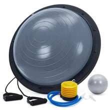Load image into Gallery viewer, Yoga Balance Ball, 1600 Lbs Inflatable Half Exercise Ball Balance Trainer