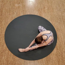 Load image into Gallery viewer, 72-Inch Large Round Yoga Mat for Meditation