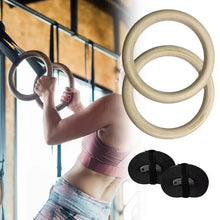 Load image into Gallery viewer, Exercise Rings With Straps Versatile Home Fitness Equipment Calisthenics Rings