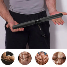Load image into Gallery viewer, Workout Rowing T Bar with Non-Slip Grip Back Lever Exercise Handles