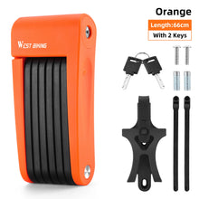 Load image into Gallery viewer, WEST BIKING Foldable Bike Lock